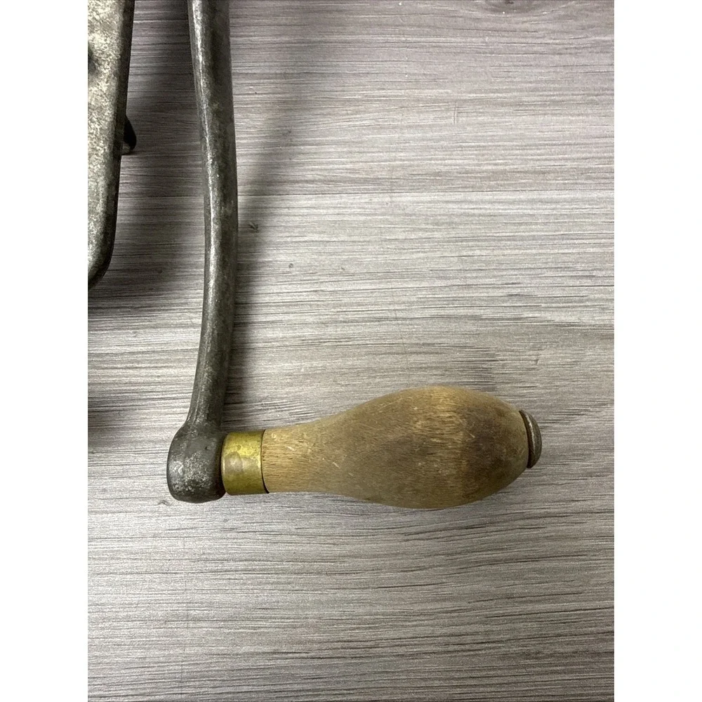 Vintage Ward's Food Meat Grinder Table‎ Mount Hand Crank